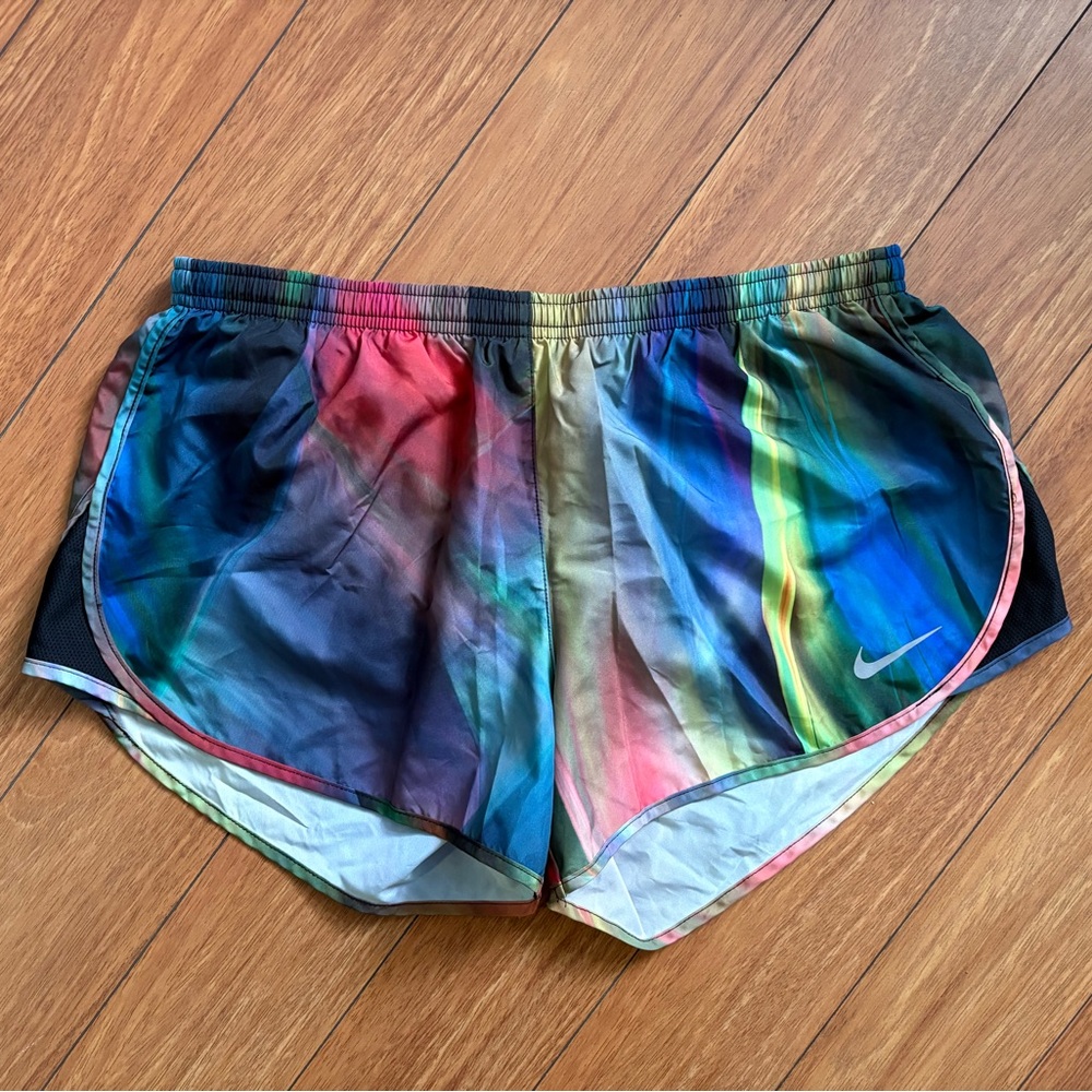 Nike Women's Rainbow Athletic Shorts